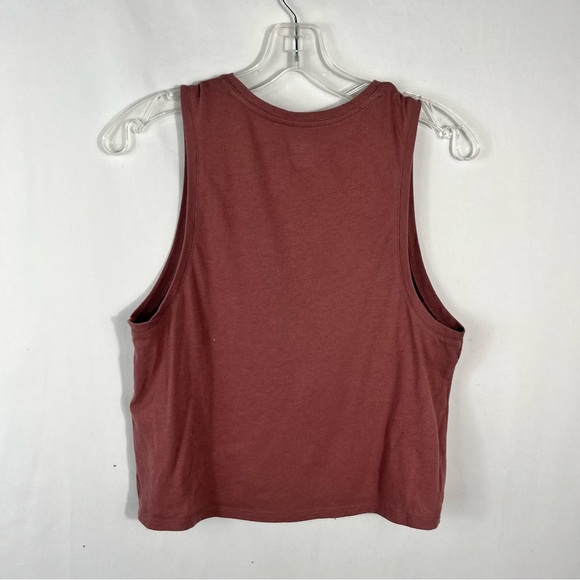 PINK VS Mauve Pink Sleeveless Relaxed Boxy Fit Athleisure Tank Top Small S Gym - Picture 4 of 4